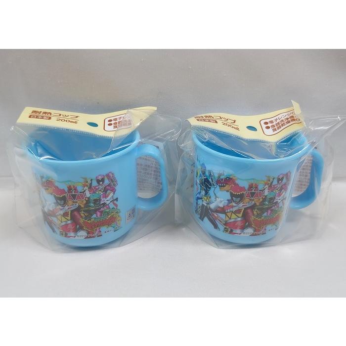 耐熱コップ キョウリュウジャー 2個セット」 獣電戦隊キョウリュウ  