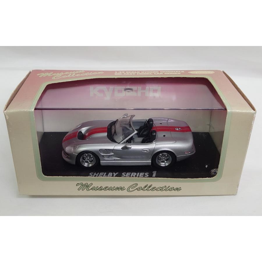 ダイキャストモデル 京商 1/43 シェルビーシリーズ1 （シルバー 