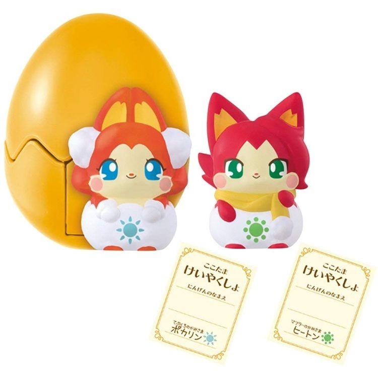 ヒミツのここたま 定番スタイル てぶくろのかみさま ポカリンamp マフラーのかみさま ヒートン