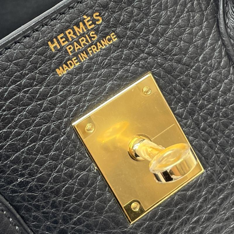 エルメス HERMES バーキン35 バーキン 35 バッグ トートバッグ トリヨンクレマンス ノワール ブラック 黒 ゴールド金具｜omoio｜07