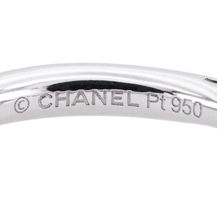 シャネル CHANEL エンゲージメントリング ハーフサークル ハーフエタニティ カメリア コレクション リング 指輪 ダイヤリング 婚約指輪｜omoio｜05