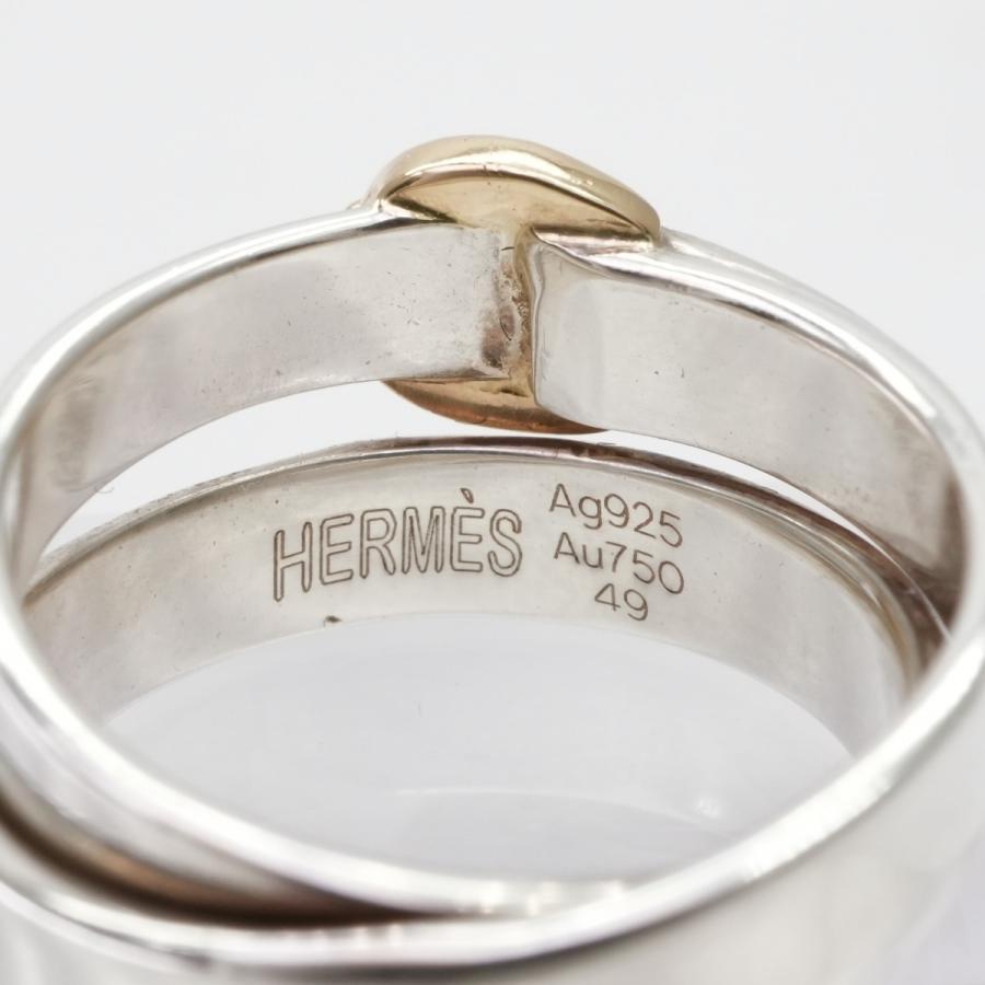 HERMES（エルメス） ダブルトゥール ダブルトゥール リング 指輪 Au750
