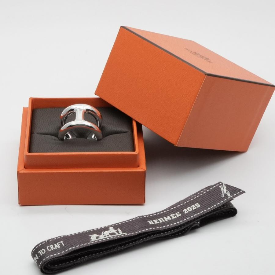 エルメス HERMES オスモズ リング 指輪 Ag925 シルバー シェーヌ_6
