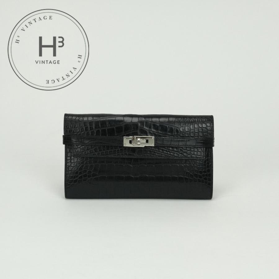 【8/11まで‼️】Hermes 財布　ケリー コンパクトウォレット　折り財布 HERMES エルメス ケリーウォレットコンパクト ブルージーン