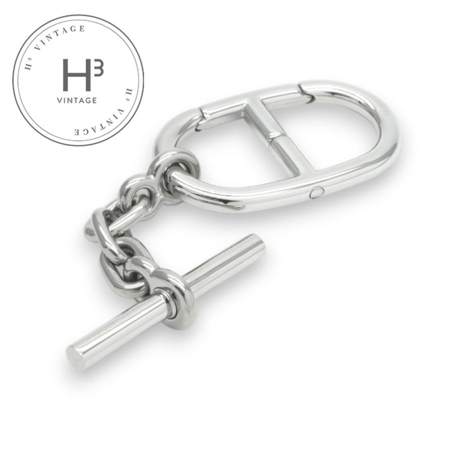 HERMES（エルメス） シェーヌダンクル キーケース キーアクセサリー 銀