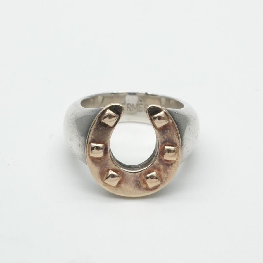 エルメス ホースシューリング シルバー925 ヴィンテージ Vintage HERMES Horse Shoe Ring / ヴィンテージエルメス ホースシュー