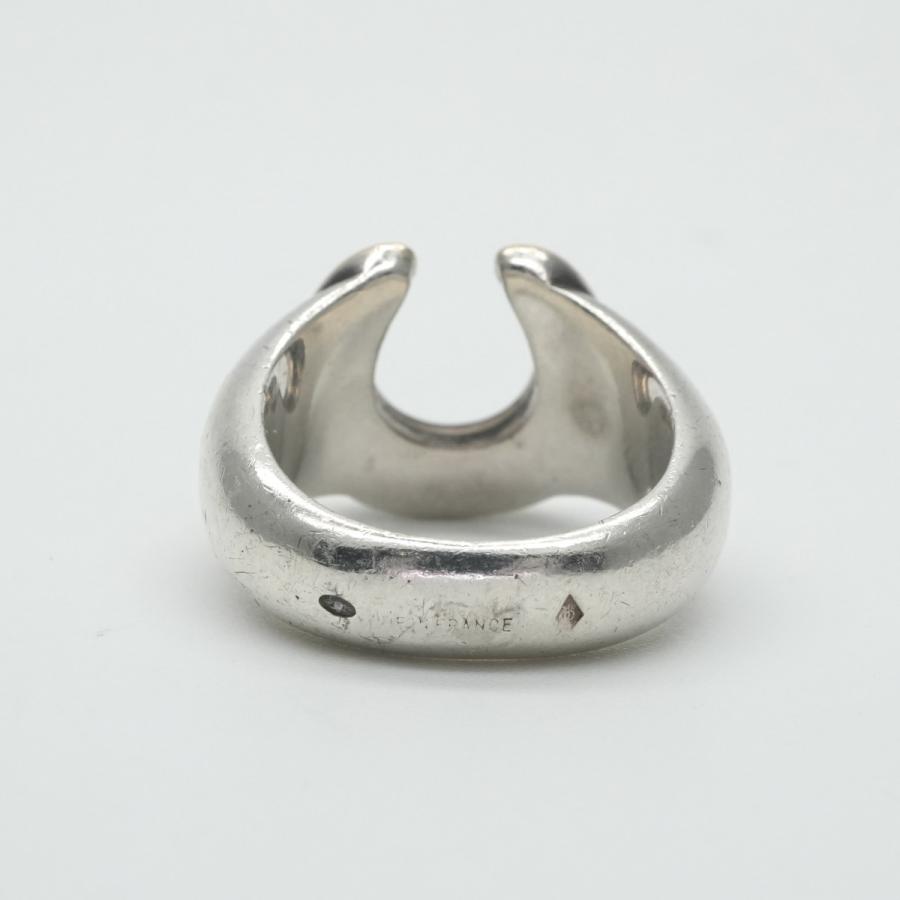 HERMES（エルメス） ホースシュー リング 指輪 925/750 シルバー 金銀