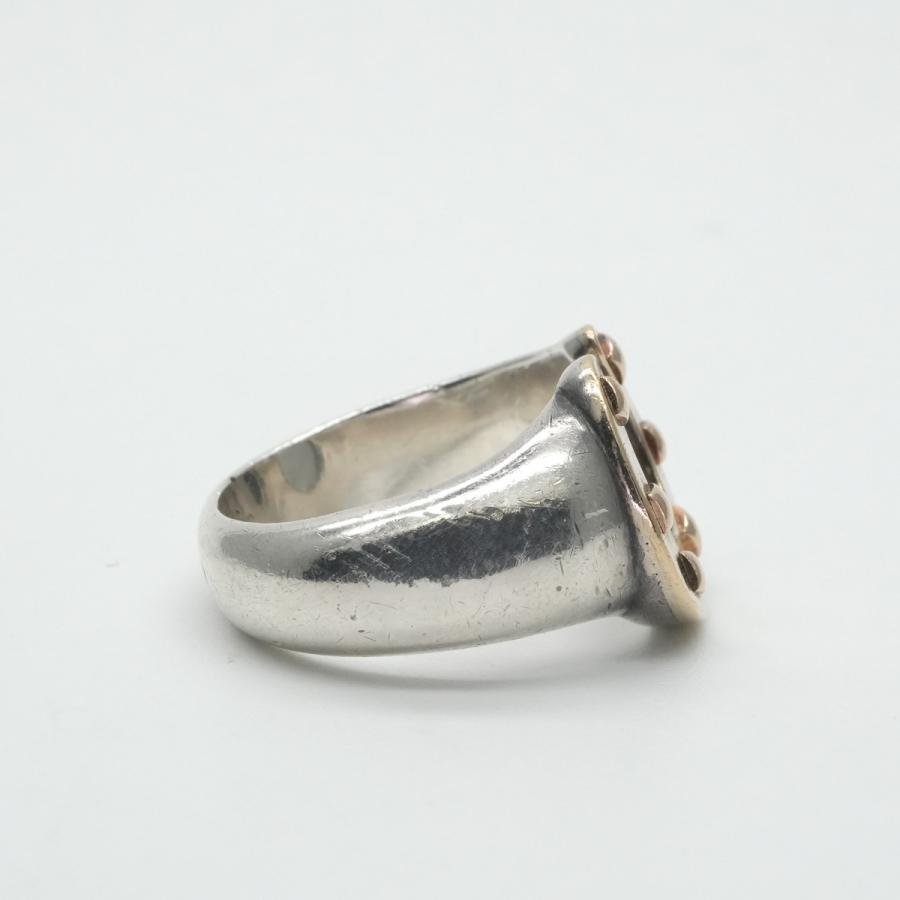 HERMES（エルメス） ホースシュー リング 指輪 925/750 シルバー 金銀