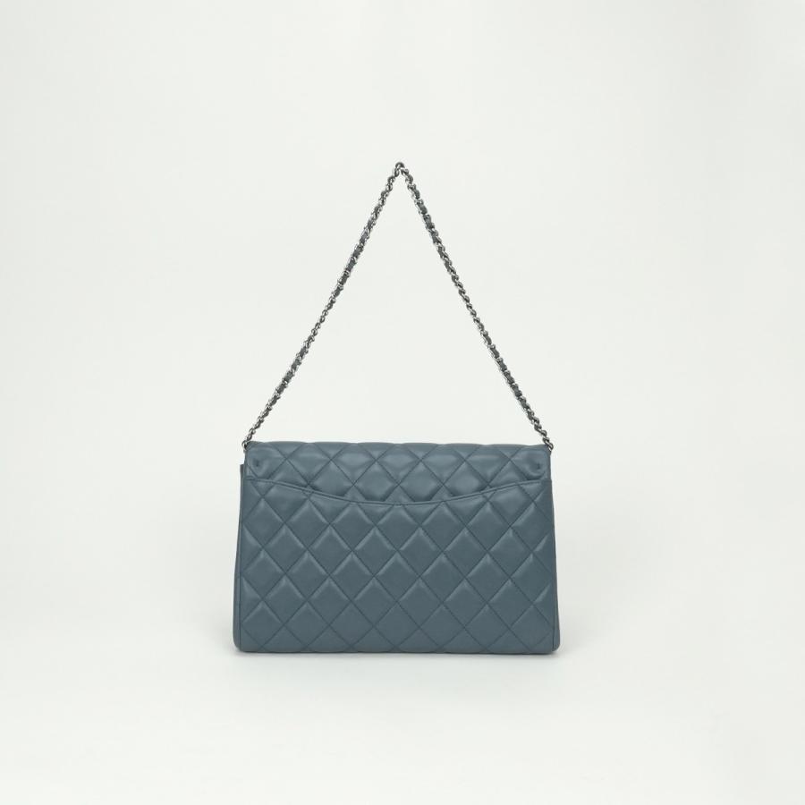 シャネル CHANEL マトラッセ バッグ ショルダーバッグ ラムスキン ブルー Blue 青 シルバー金具_2