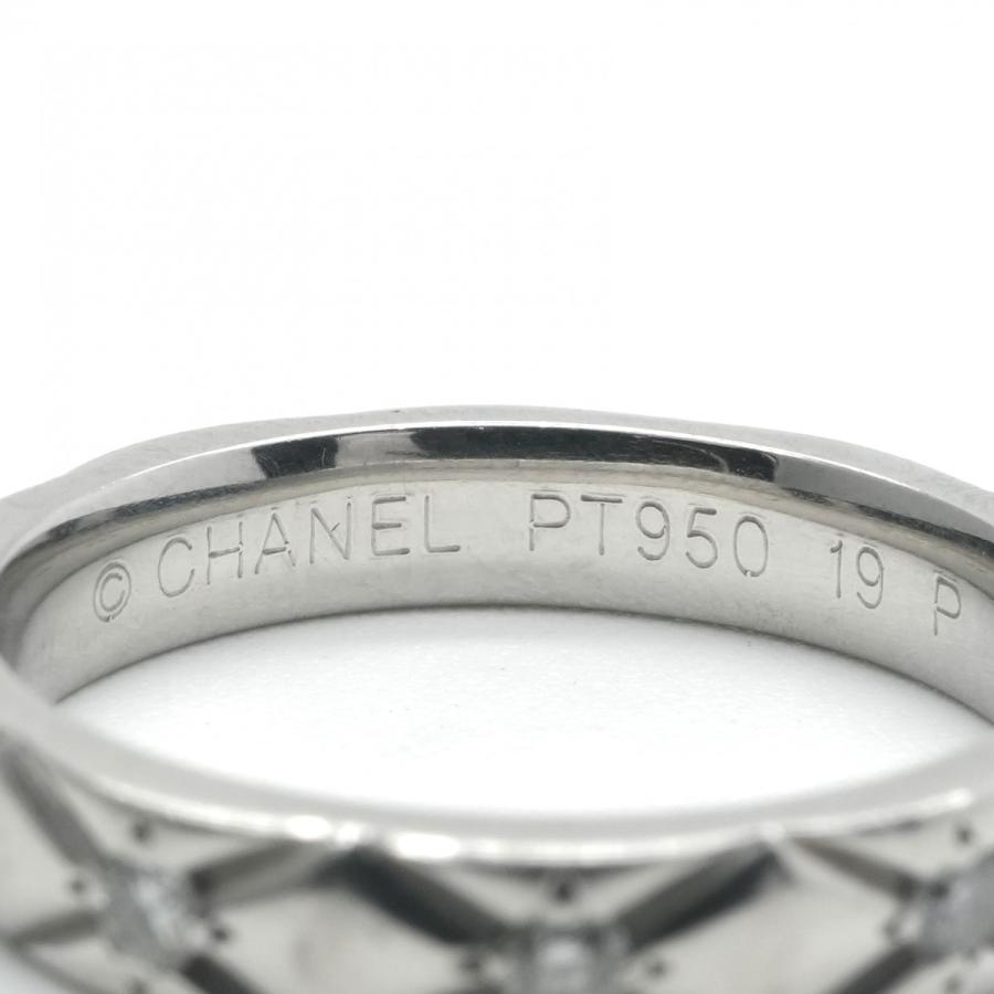 CHANEL（シャネル） マトラッセ ココクラッシュ リング 指輪 Pt950