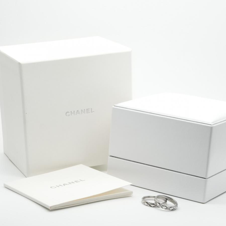 CHANEL（シャネル） マトラッセ ココクラッシュ リング 指輪 Pt950