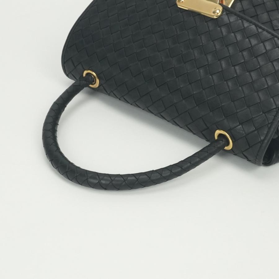ボッテガヴェネタ BOTTEGAVENETA ボッテガ Bottega Veneta イントレチャート バッグ トートバッグ レザー ブラック Black 黒_3