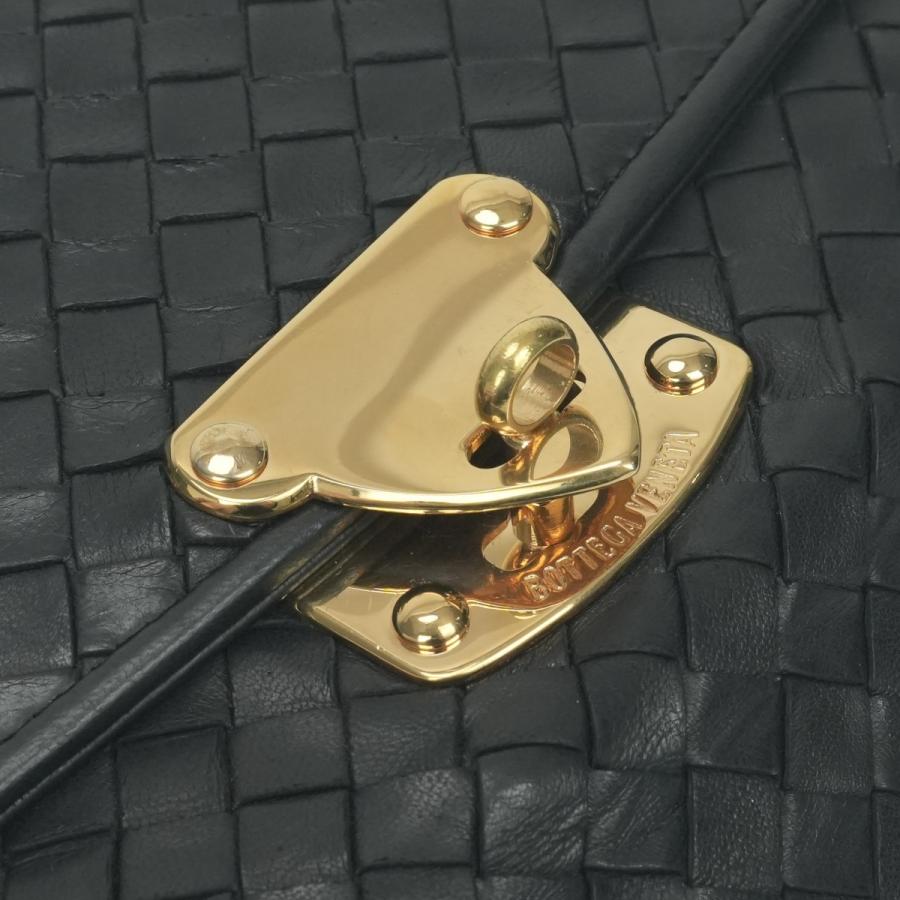 ボッテガヴェネタ BOTTEGAVENETA ボッテガ Bottega Veneta イントレチャート バッグ トートバッグ レザー ブラック Black 黒_6
