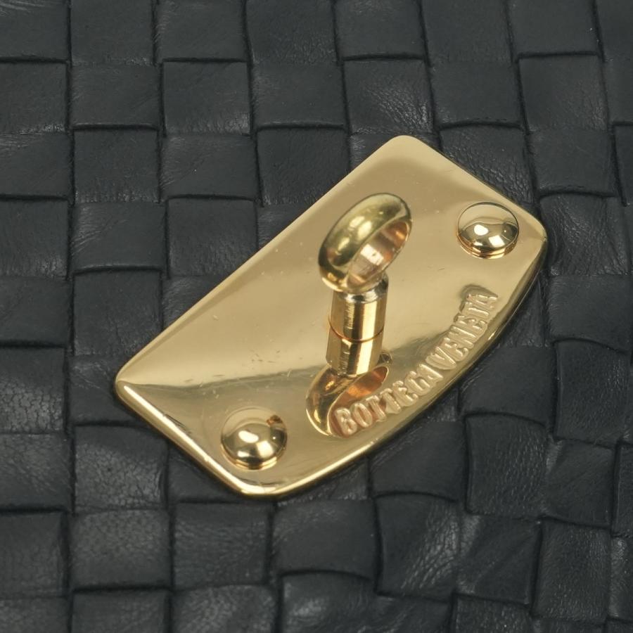 ボッテガヴェネタ BOTTEGAVENETA ボッテガ Bottega Veneta イントレチャート バッグ トートバッグ レザー ブラック Black 黒_7