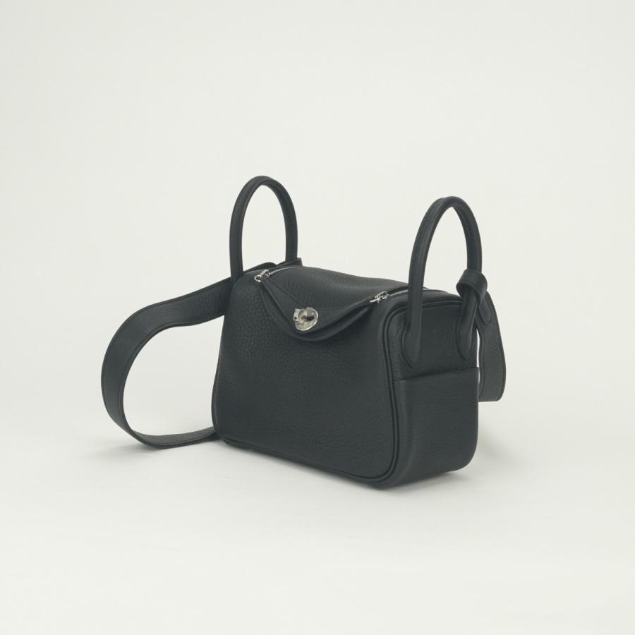 エルメス HERMES リンディ20 ミニリンディ2 バッグ ショルダーバッグ トリヨンクレマンス ノワール Noir ブラック black 黒 | HERMES | 01