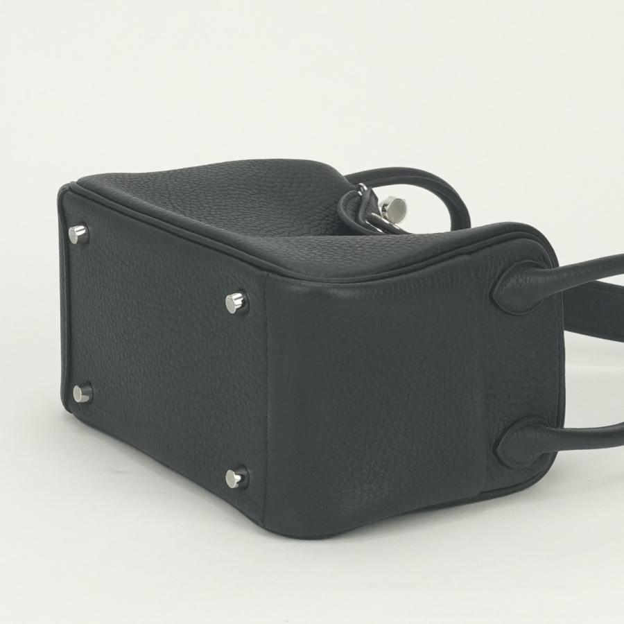 エルメス HERMES リンディ20 ミニリンディ2 バッグ ショルダーバッグ トリヨンクレマンス ノワール Noir ブラック black 黒 | HERMES | 04