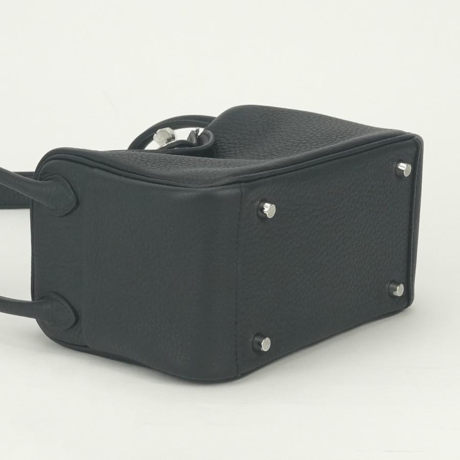 エルメス HERMES リンディ20 ミニリンディ2 バッグ ショルダーバッグ トリヨンクレマンス ノワール Noir ブラック black 黒 | HERMES | 05