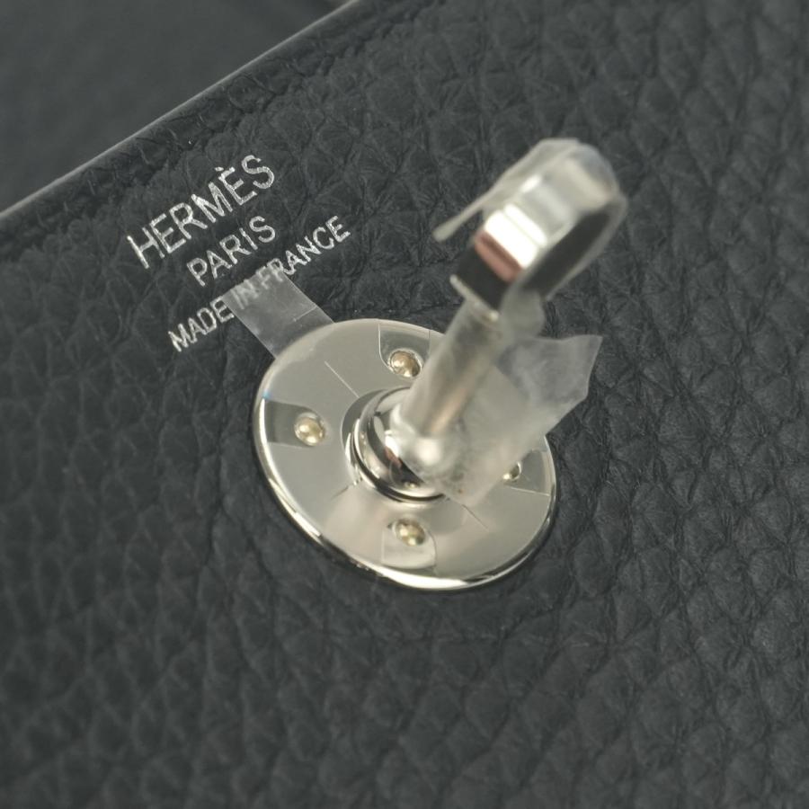 エルメス HERMES リンディ20 ミニリンディ2 バッグ ショルダーバッグ トリヨンクレマンス ノワール Noir ブラック black 黒 | HERMES | 07