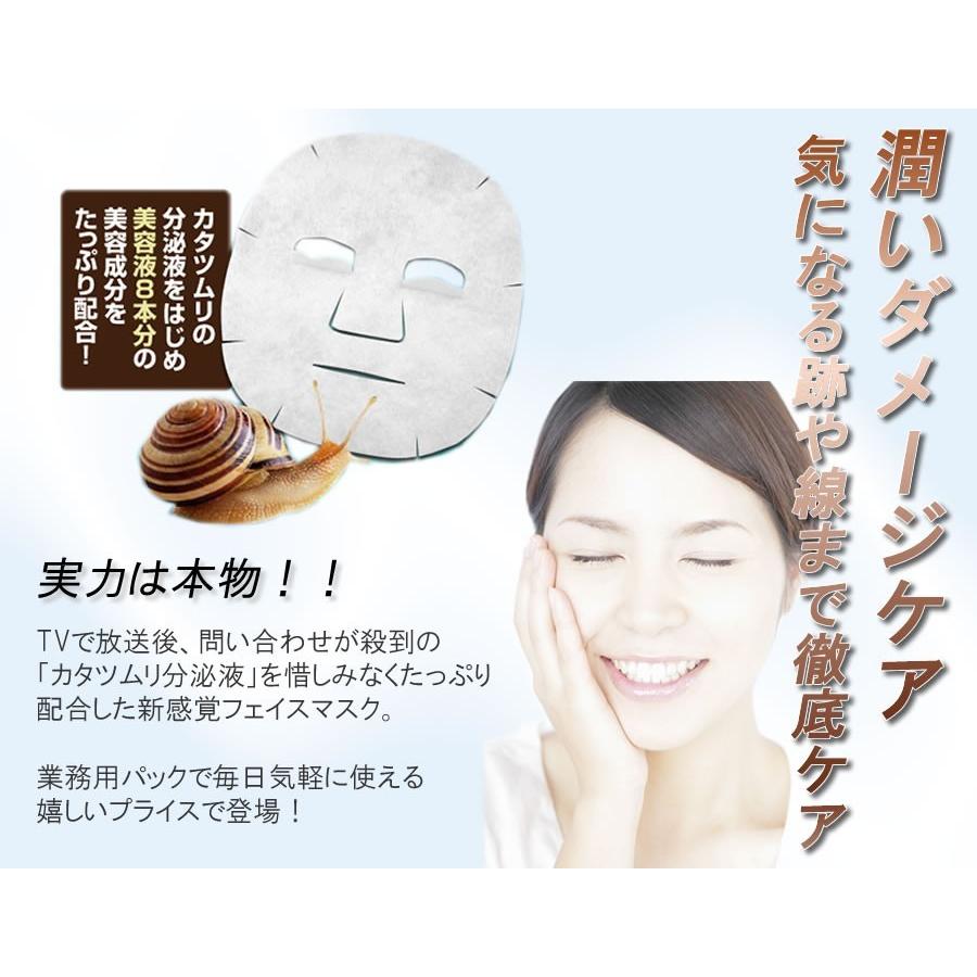 業務用 かたつむり パック カタツムリフェイスマスク 50枚 10袋セット 合計500枚 シートパック フェイスマスク カタツムリパック かたつむり Katamask10 Eminal 通販 Yahoo ショッピング
