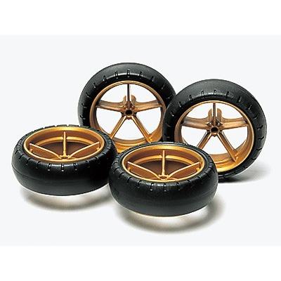 大径ナローライトウェイトホイール(バレルタイヤ付)ジャパンカップ会場限定商品 ミニ四駆 15368 大径ナローライトウェイトホイール(バレルタイヤ