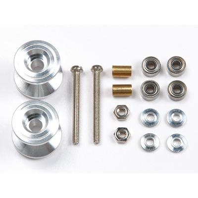 ミニ四駆 15398 2段アルミローラーセット(13-12mm) : おもちゃの