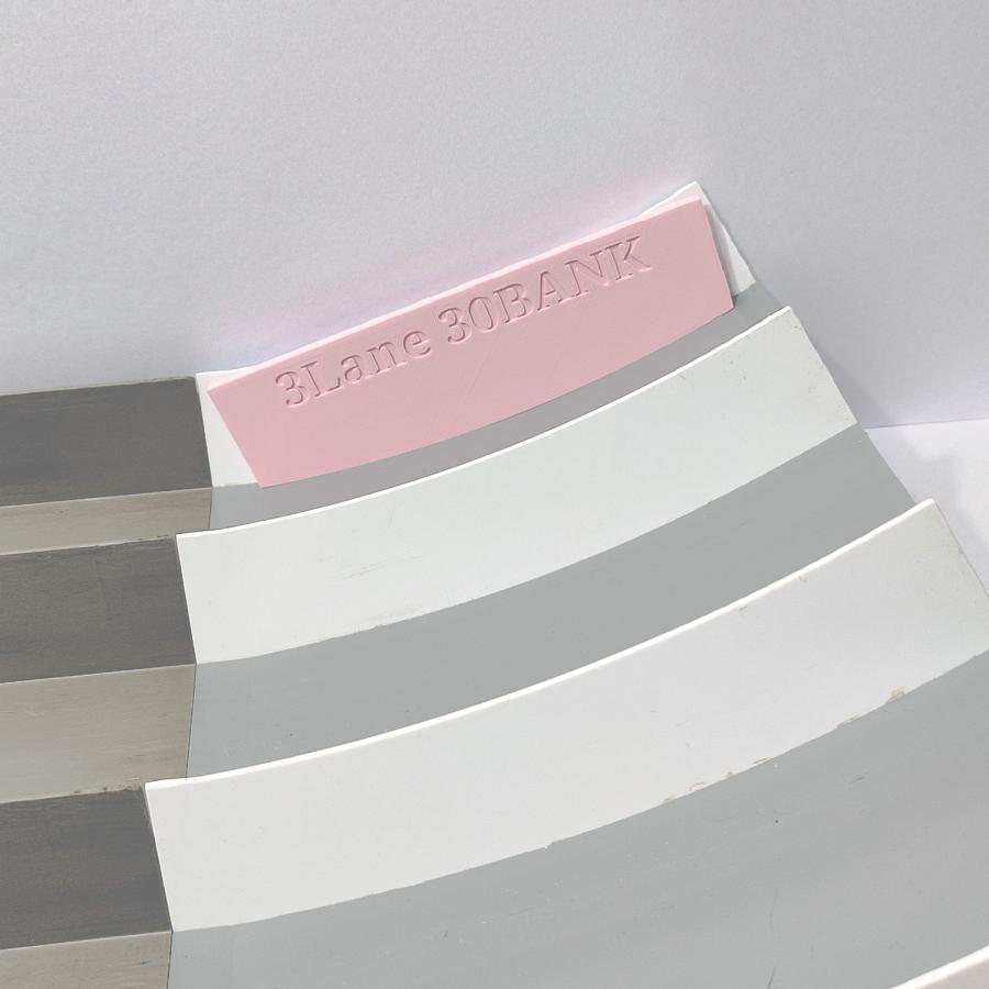 ミニ四駆 3レーン30°バンク ＋ LC チェッカー ポータブル