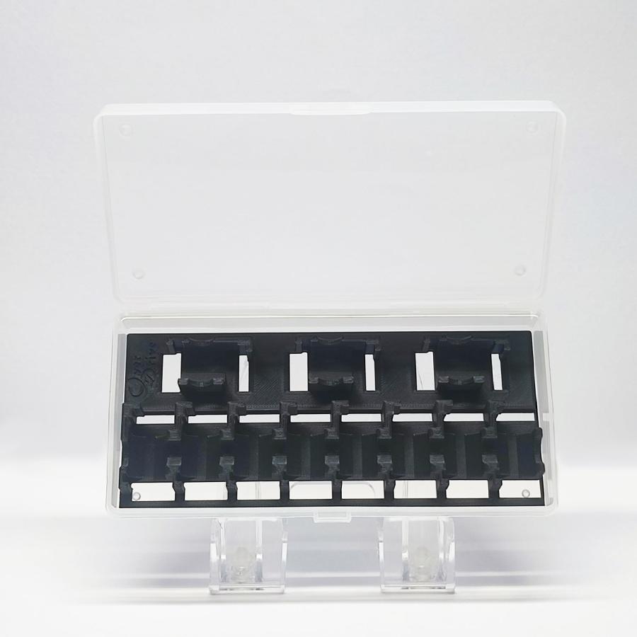 ミニ四駆 モーターストッカー 11個ストック 両軸Aパーツ一体