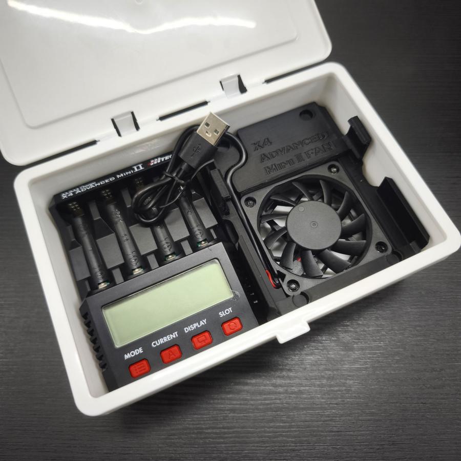 ミニ四駆 ミニ四駆 冷却ファン [ X4 ADVANCED MINI II用 ] オーバー