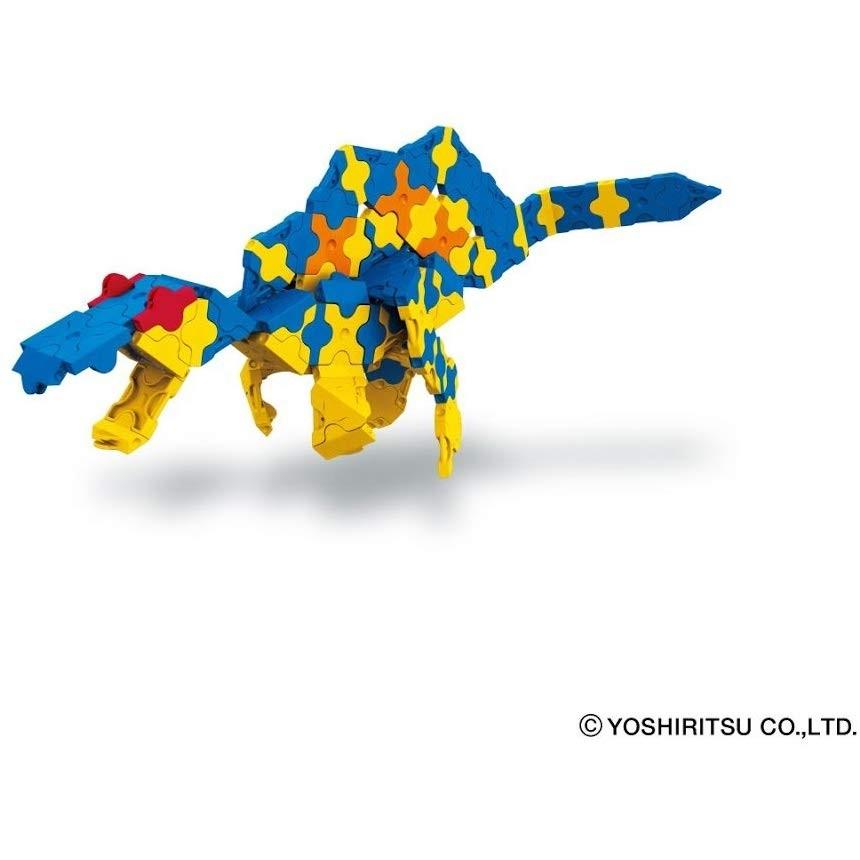LaQラキュー　ダイナソーワールド　スピノサウルス　１７５ピース　知育玩具　日本製パズルブロック｜omokimu-laq｜03