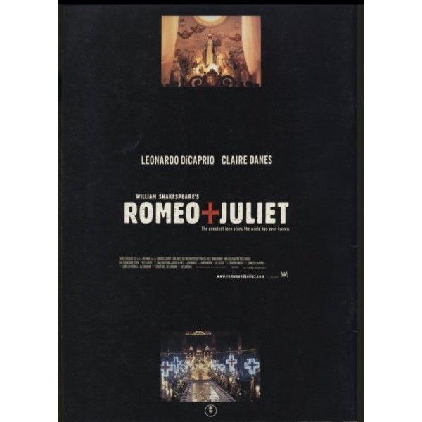 ロミオ+ジュリエット　Romeo + Juliet　レオナルド・ディカプリオ　パンフレット(中古)｜omokyabako｜02