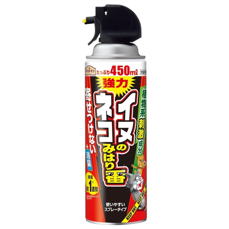 アースガーデン 犬猫忌避剤 イヌ・ネコのみはり番スプレー 450ml（Yahoo!・いろはストア）