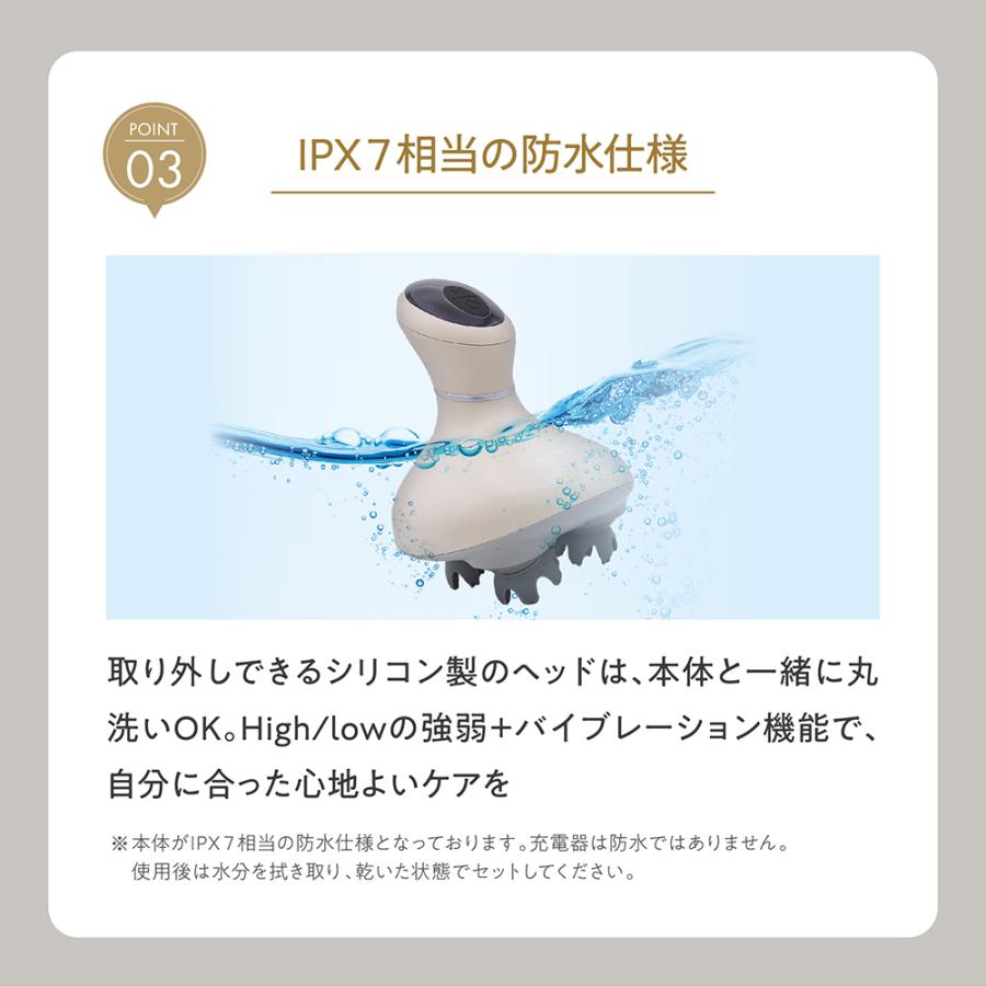 LINKA マッサージ器 頭皮マッサージ 頭皮ケア ブラシ 防水 LINKA マッサージ器 頭皮マッサージ 頭皮ケア ブラシ 防水