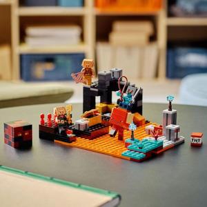 LEGO レゴ マインクラフト ネザーの砦 おもちゃ ブロック 知育玩具 21185 プラスチック ゲーム レゴジャパン｜omori-arcade｜08