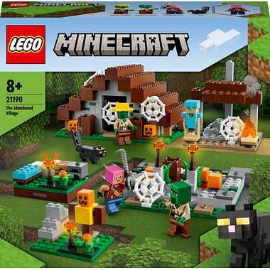 LEGO レゴ マインクラフト 廃れた村 おもちゃ ブロック 知育玩具 21190 プラスチック ゲーム レゴジャパンの画像
