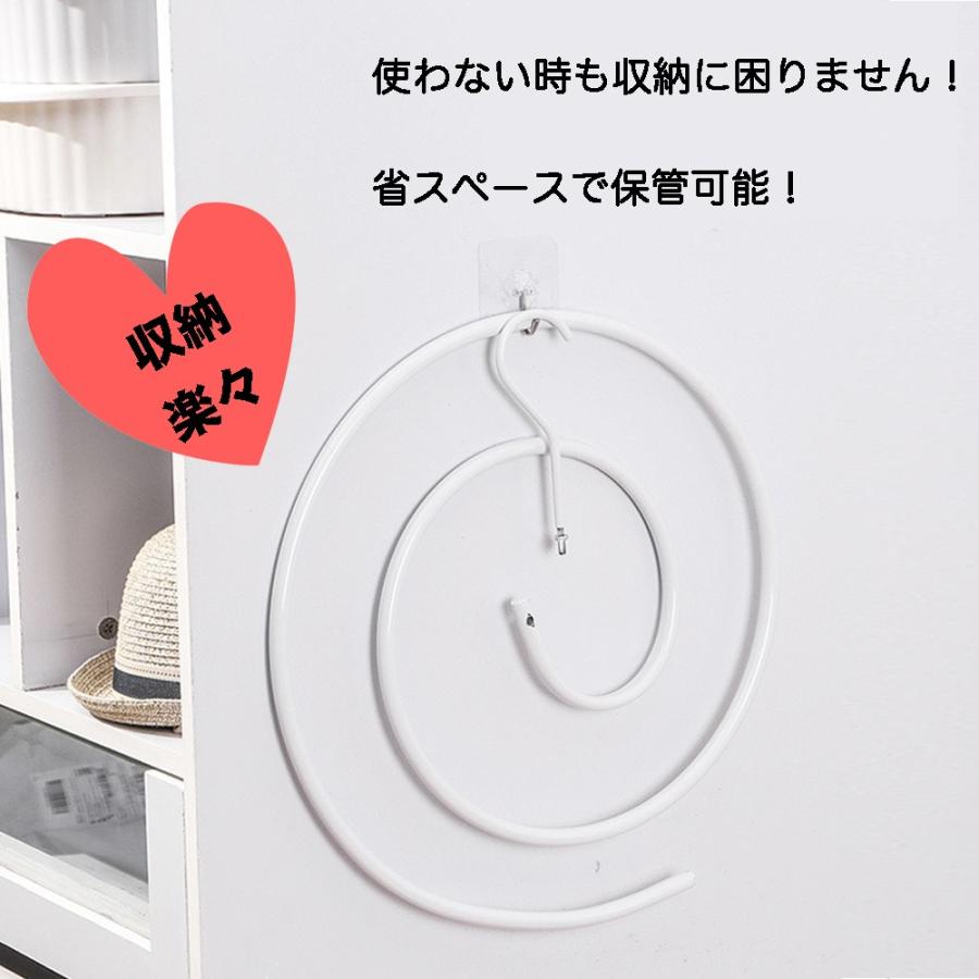 ハンガー バスタオルハンガー シーツハンガー 2点セット くるくるハンガー 円形 スパイラルハンガー 円型ハンガー 布団 梅雨 洗濯 シーツ干し 丸い スッキリ紹介 |  | 06