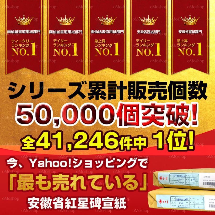 書道 宣紙 玉叶 紅星碑 安徽省 習字 紙 額 飾る 練習用 入れ にじまない 保存 漢字 かな サイズ 真白 書き初め 掛け軸 大量 特厚口 半切 書道紙 高級書 墨画用 |  | 05