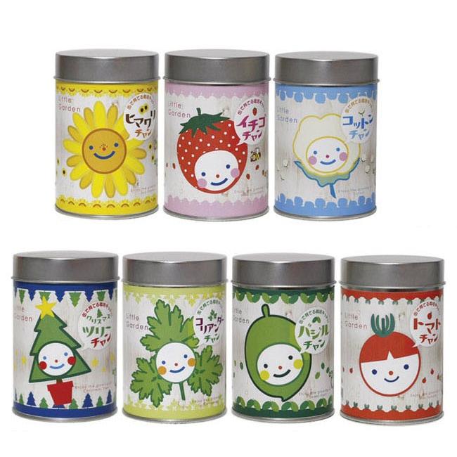 栽培キット 選べる3個セット リトルガーデン ムライタケシデザイン かわいい 缶 種 室内 ミニ