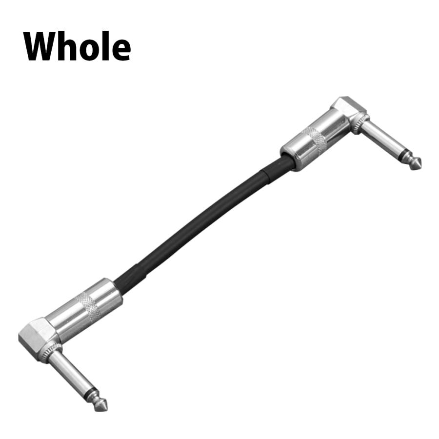 3本セットパッチケーブル OTOYELL 15cm ピック ブラック エフェクター コンパクト ギター ベース シンセサイザー L-L型 プラグ 短い オス 国内正規品 ミニ 安い |  | 04