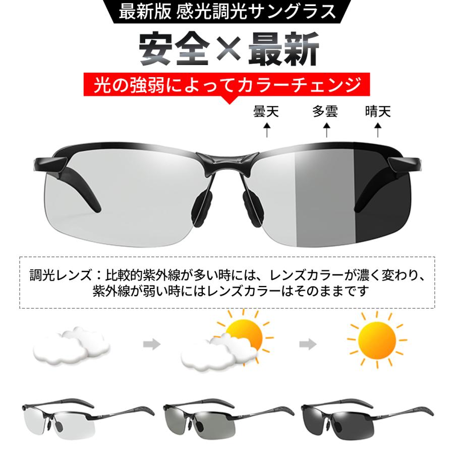 84 Off サングラス メンズ レディース 偏光 調光 Uvカット カッコイイ スポーツ おしゃれ クリア 透明 薄い色 ドライブ 昼夜 兼用 調光サングラス 偏光サングラス 釣り Jobs Lumos Edu