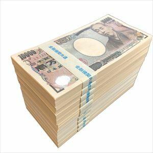 札束 3億円 100万円札束 300束セット ダミー 金融機関共通 文字入り 