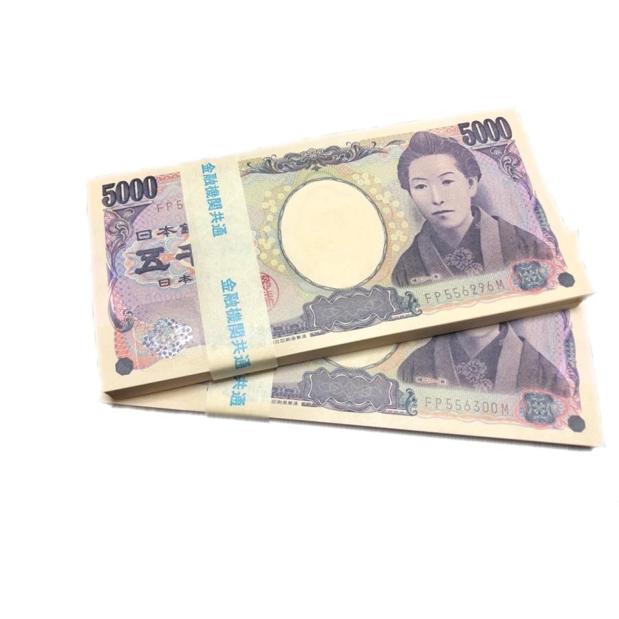 オープニング ５千円 札束 H 2束セット 5千円札 5000円 お金 財布 ダミー札束