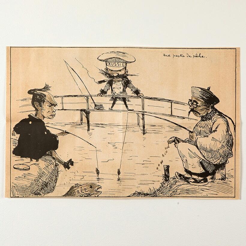 だからわかる44 「日清戦争号外・ビゴー風刺絵」 : おもしろ博物館 