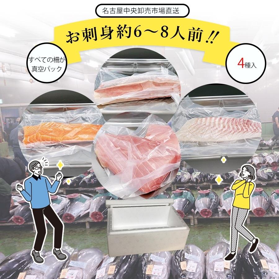 刺身 極鮮柵刺身セット 生 冷蔵 送料無料 朝挽き 同梱不可 刺身セット 4品 鮪 マグロ 鯛 サーモン 鰤 手巻き 寿司 寿司ネタ たい まぐろ ブリもしくは間八 Compass まぐろ屋のおもてなし 通販 Yahoo ショッピング
