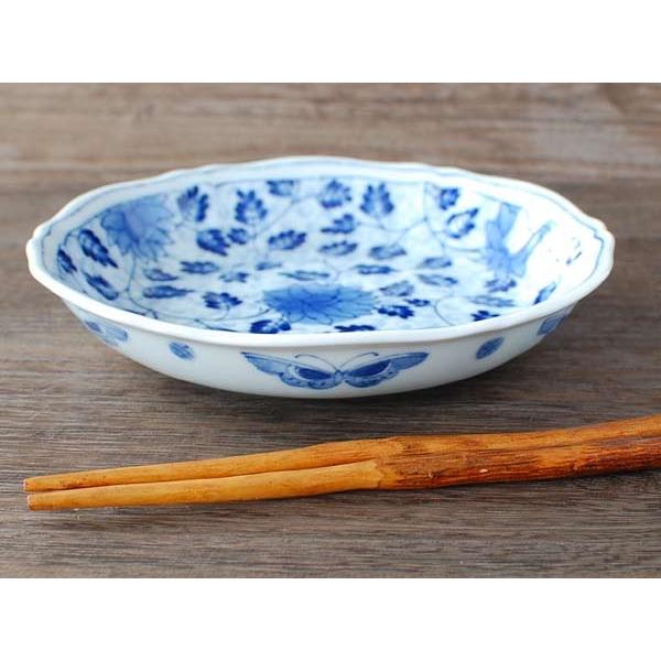 銘々皿 食器 藍凛堂 / 50深皿 楽天市場】高麗草花 深川製磁　蘭外濃　銘々皿　和皿　取り皿　輪花　青　花　プレート 取皿 美濃焼 和皿 食器