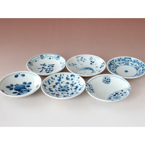 花伊万里 30皿 / 藍凛堂 食器 小皿 薬味皿 珍味皿 しょうゆ皿 お手塩皿