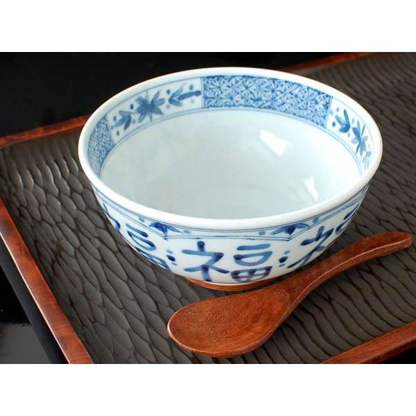 福福 丼 藍凛堂 / 食器 うすかる 軽量食器 どんぶり うどん そば