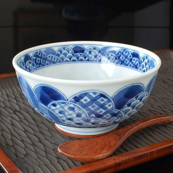 祥瑞 丼 藍凛堂 / 食器 うすかる 軽量食器 どんぶり うどん そば