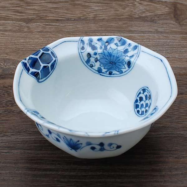 花伊万里 八角小鉢 藍凛堂 / 食器 鉢 小鉢 八角形 変形小鉢 取鉢