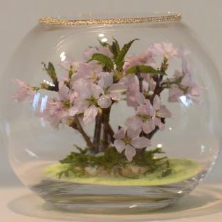 おもてなしギフト フラワーボトル 生花を色や形をそのままに、３ヶ月から半年間（保存状態によっては更に長期間）綺麗に咲かせます 球状型ボトル |  | 03