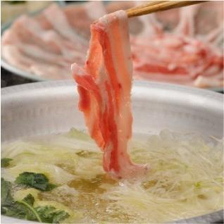 ぶたしゃぶしゃぶ 水戸のアンコウ鍋の元祖 山翠の奥久慈のぶな豚（ＢＵＮＡ ＢＵＴＡ）のしゃぶしゃぶセット |  | 01